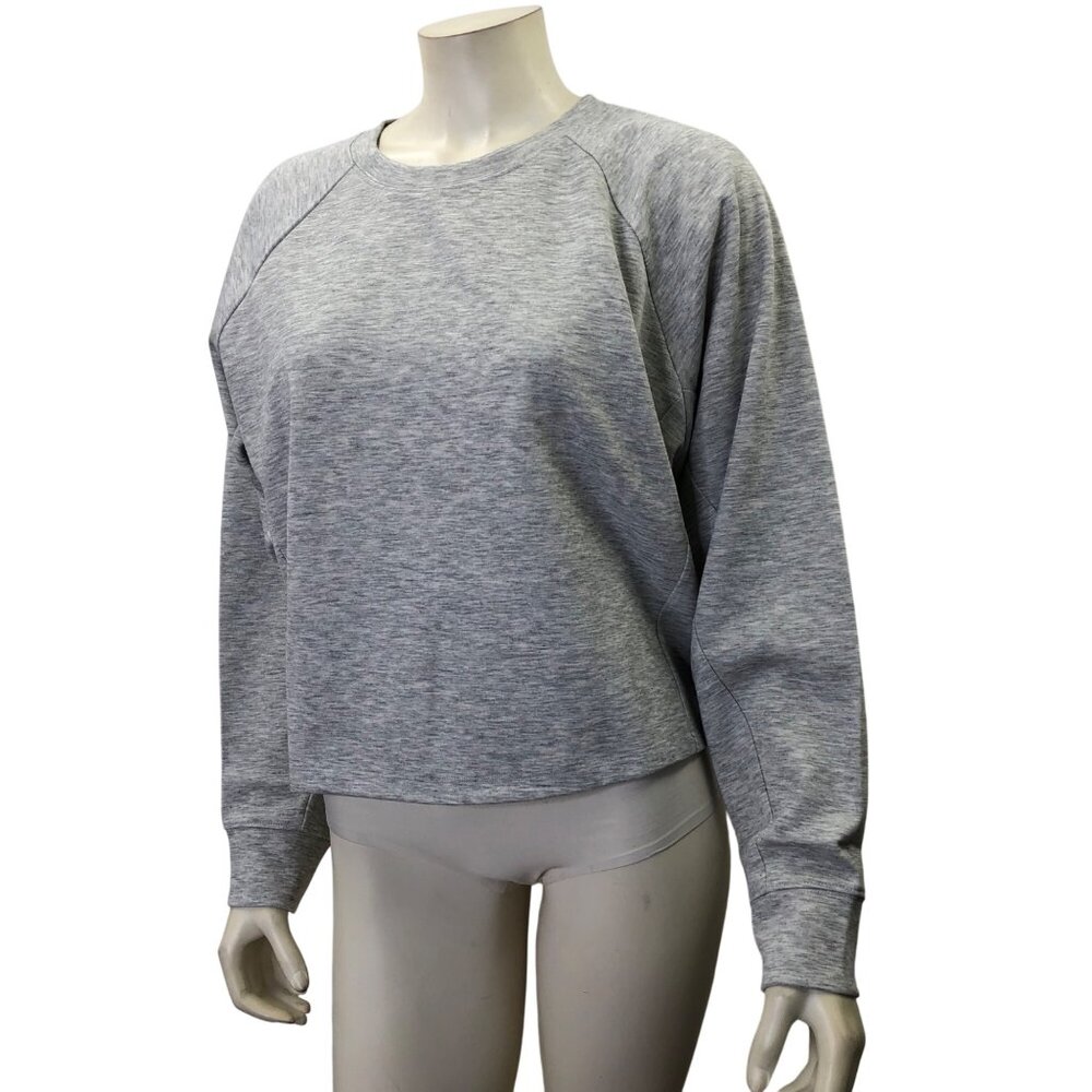 EXPRESS $58 LADIES LONG SLEEVE Gray PULL‎ OVER MD NWT